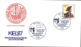 Berlin Poste Obl Yv:278 Mi:303 C.Meit Büste Eines Jungen Mannes Kiel 67 23-9-67 Fragment - Used Stamps