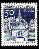 Berlin Poste Obl Yv:274 Mi:277 Schloßtor Ellwangen Jagst (Beau Cachet Rond) - Used Stamps