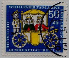 Berlin Poste Obl Yv:265 Mi:298 Wohlfahrtsmarke Froschkönig (Beau Cachet Rond) - Used Stamps
