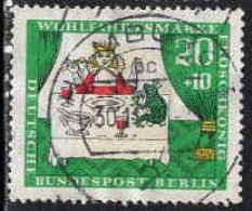 Berlin Poste Obl Yv:263 Mi:296 Wohlfahrtsmarke Froschkönig (TB Cachet à Date) - Used Stamps