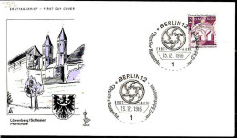 Berlin Poste Obl Yv:252 Mi:285 Rathaus Löwenberg Schlesien (TB Cachet à Date) Fdc Berlin 1-12-66 - 1948-1970