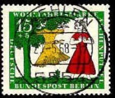 Berlin Poste Obl Yv:243 Mi:267 Wohlfahrtsmarke Aschenputtel (TB Cachet à Date) 20-+5-68 - Used Stamps