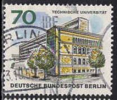 Berlin Poste Obl Yv:237 Mi:261 Technische Universität (TB Cachet Rond) - Oblitérés