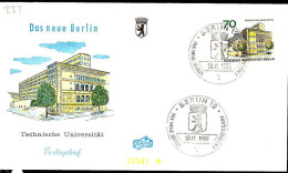 Berlin Poste Obl Yv:237 Mi:261 Technische Universität (TB Cachet à Date) Fdc Berlin 18-11-66 - 1948-1970