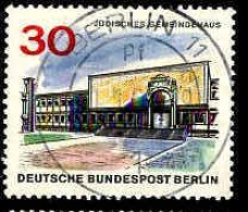 Berlin Poste Obl Yv:233 Mi:257 Jüdisches Gemeindehaus (TB Cachet Rond) - Oblitérés