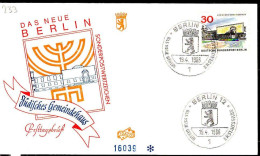 Berlin Poste Obl Yv:233 Mi:257 Jüdisches Gemeindehaus (TB Cachet à Date) Fdc Berlin 19-6-44 - 1948-1970