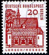 Berlin Poste Obl Yv:221 Mi:244 Torhalle Lorsch Hessen (TB Cachet Rond) - Used Stamps