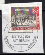 Berlin Poste Obl Yv:205 Mi:227 Universität Um 1825 (TB Cachet à Date) Sur Fragment 24-5-63 - Used Stamps