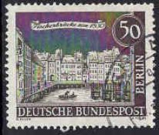 Berlin Poste Obl Yv:202 Mi:224 Fischerbrüke Um 1830 (Beau Cachet Rond) - Used Stamps