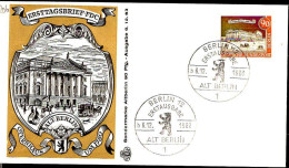 Berlin Poste Obl Yv:206 Mi:228 Opernhaus Um 1780 (TB Cachet à Date) Fdc Berlin 6-12-63 - 1948-1970