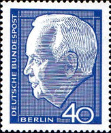 Berlin Poste N** Yv:212 Mi:235 Heinrich Lübke Deutscher Bundespräsident - Unused Stamps