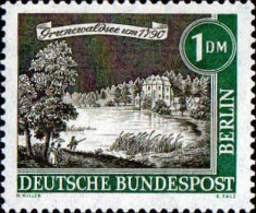 Berlin Poste N* Yv:207 Mi:229 Grünewaldsee Um 1790 (défaut Gomme) - Ungebraucht