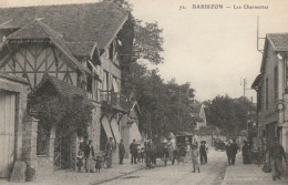 CARTE POSTALE ORIGINALE ANCIENNE : BARBIZON LES CHARMETTES  ANIMEE SEINE ET MARNE (77) - Barbizon