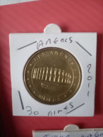 Médaille Touristique Monnaie De Paris 30 Nimes Arenes 2011 - 2011