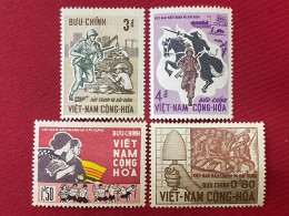 Stamps Vietnam South ( Lalutte Et La - 1/11/1966 ) -GOOD Stamps- 1 Set/4pcs - Vietnam