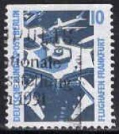 Berlin Poste Obl Yv:759b Mi:798D Flughafen Frankfurt (Belle Obl.mécanique) - Used Stamps