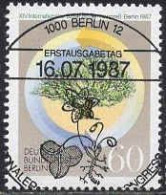 Berlin Poste Obl Yv:747 Mi:786 14.Internationaler Botanischer Kongreß Berlin (TB Cachet à Date) 16-7-87 - Gebraucht