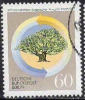 Berlin Poste Obl Yv:747 Mi:786 14.Internationaler Botanischer Kongreß Berlin (cachet Rond) - Used Stamps