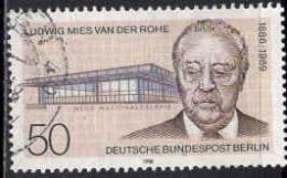 Berlin Poste Obl Yv:714 Mi:753 Ludwig Mies Van Der Rohe Architecte (Beau Cachet Rond) - Used Stamps