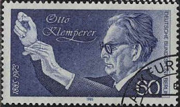 Berlin Poste Obl Yv:700 Mi:739 Otto Klemperer 1885-1973 (Chef D'orchestre & Musicien) (beau Cachet Rond) - Gebraucht