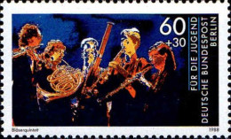 Berlin Poste N** Yv:771 Mi:808 Für Die Jugend Bläserquintet - Unused Stamps