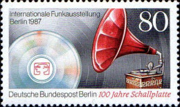 Berlin Poste N** Yv:748 Mi:787 100.Jahre Schallplatte Gramophone - Unused Stamps