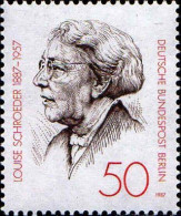 Berlin Poste N** Yv:740 Mi:779 Louise Schroeder Maire De Berlin - Unused Stamps