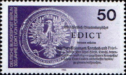 Berlin Poste N** Yv:708 Mi:743 300 Jahre Edikt Von Potsdam Sceau - Neufs