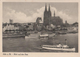 18527 - Köln - Blick Auf Dom - 1954 - Koeln