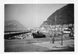 Photographie Anonyme Vintage Snapshot Saint Sébastien Basque Espagne - Lieux
