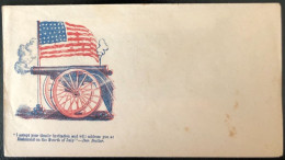 U.S.A, Civil War, Patriotic Cover - "Ben Butler" - Unused - (C568) - Marcophilie