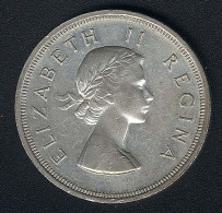 Südafrika, 5 Shillings 1958, Silber, AUNC - South Africa