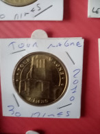 Médaille Touristique Monnaie De Paris 30 Nimes Tour Magne 2010 - 2010