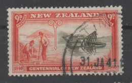 New Zealand, Used, 1940,  Michel 264, A Modern Gold Dredge - Used Stamps