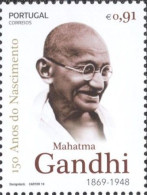 Portugal 2019- The 150 Th Anniversary Of Birth Of Mahatma Ghandi Set (1v) - Ungebraucht