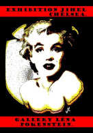 CPM Marilyn Monroe Par Jihel Tirage 30 Ex Numérotés Signés Chelsea - Entertainers