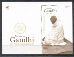 Portugal 2019- The 150 Th Anniversary Of Birth Of Mahatma Ghandi M/Sheet - Ungebraucht