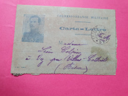 Belgique - Carte Lettre Fm Pour Villers Cotterêts En 1916 - Réf 3621 - Belgische Armee