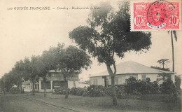 MIKICP6-019- GUINEE KONAKRY BOULEVARD DE LA GARE - Guinée Française