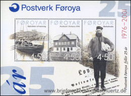 Färöer 2001, Mi. Bl. 10 ** - Féroé (Iles)