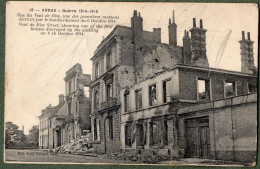 62 + ARRAS - Guerre 1914-1915 - Rue Du Vent De Bise - Arras