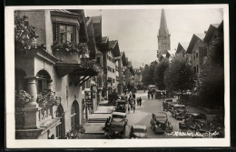 AK Kitzbühel, Hauptstrasse Mit Blick Zum Kirchturm  - Autres & Non Classés