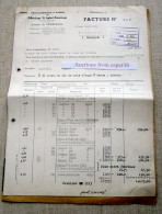 Hauts-Fourneaux De Differdange-St.Ingbert-Rumelange 1947 Facture & Lettre De Voiture & Taxes Transmission - Luxembourg