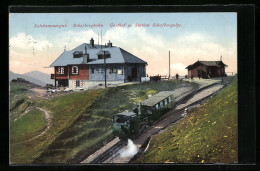 AK Salzkammergut, Schafbergbahn, Gasthof Und Station Schafbergalpe  - Other & Unclassified