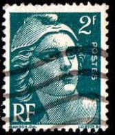 France Poste Obl Yv: 713 Mi:685 Marianne De Gandon (Lign.Ondulées) - Used Stamps
