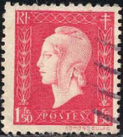 France Poste Obl Yv: 691 Mi:718 Marianne De Londres Dulac (Lign.Ondulées) - Used Stamps