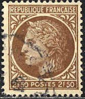 France Poste Obl Yv: 681 Mi:688 Cérès De Mazelin (cachet Rond) - Oblitérés