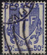 France Poste Obl Yv: 673 Mi:677 1944 Chaines Brisées (beau Cachet Rond) - Gebraucht