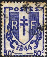 France Poste Obl Yv: 673 Mi:677 Chaines Brisées (Obli. Ordinaire) - Used Stamps