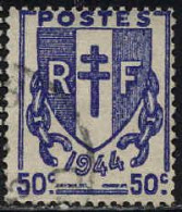 France Poste Obl Yv: 673 Mi:677 Chaines Brisées (cachet Rond) - Gebraucht